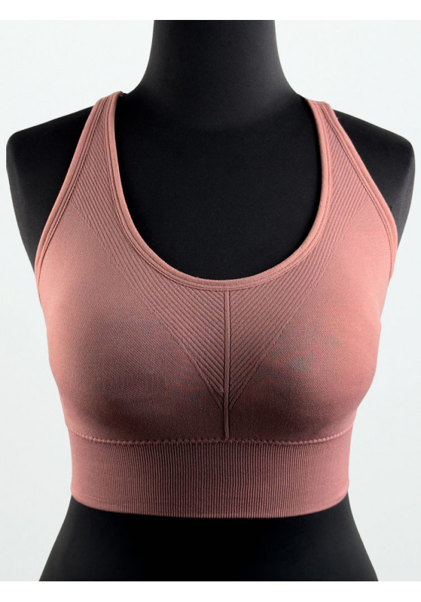 BACK CROSS PINK SPORTS BRA